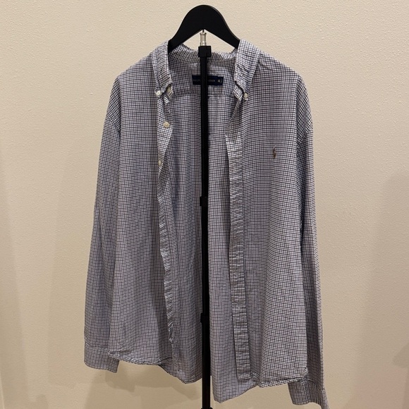 Ralph Lauren Other - Ralph Lauren Men's Blue Checkered Shirt Jacket
